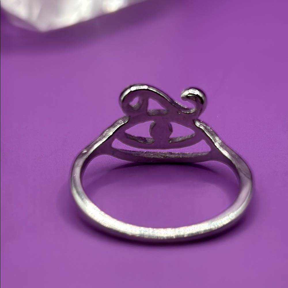 Exclusively Fancy Silver Eye of Horus Ring Size 7 - Picture 5 of 8